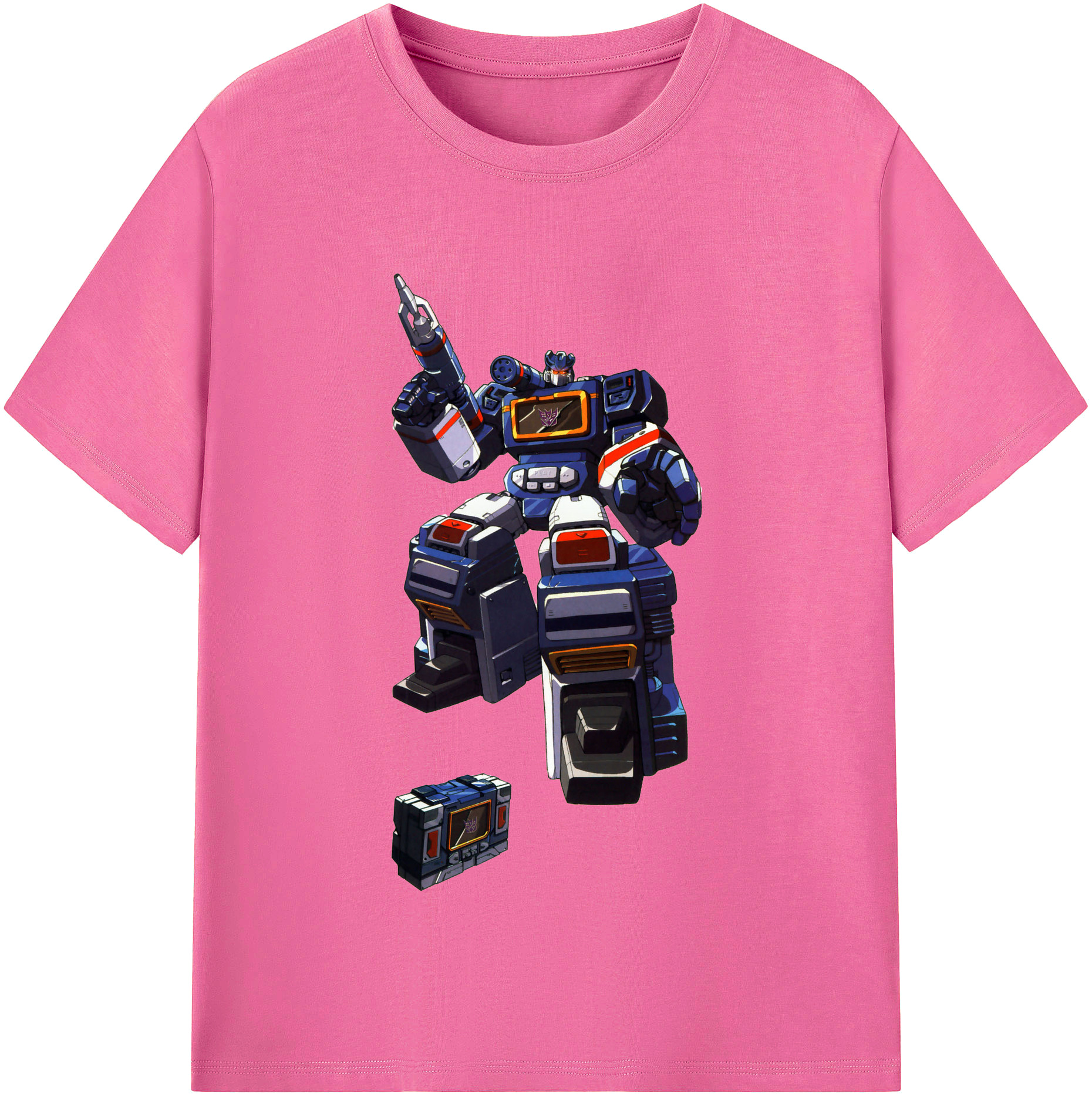 （画像用）  レディースカジュアルプリントTシャツ（綿100％）